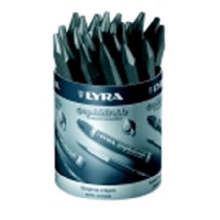 LYRA Lyra 9B Tip Non-Toxic Water Soluble Graphite Crayon; Pack 12 1370425